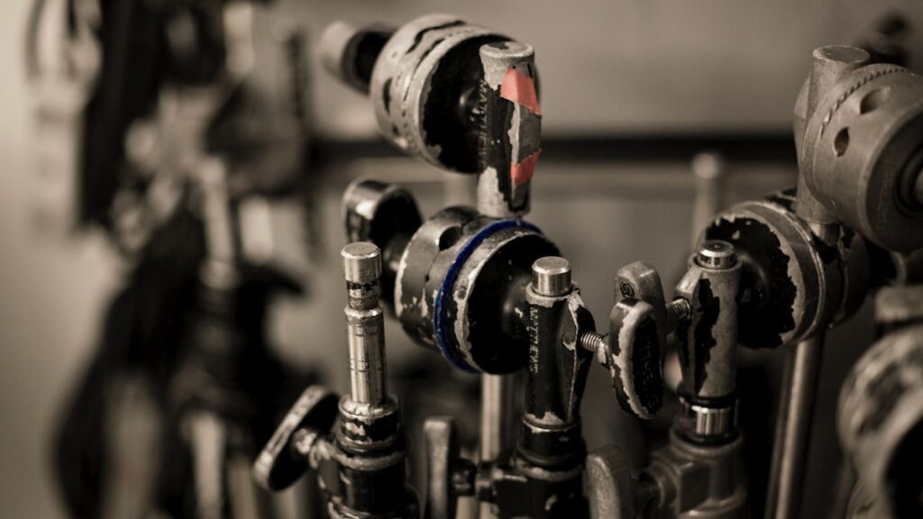 close-up photo of metal tools