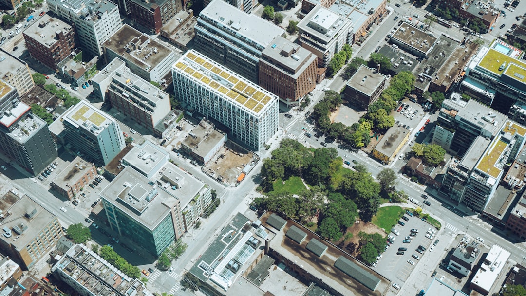 aerial view of city buildings during daytime